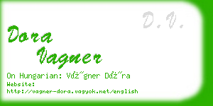 dora vagner business card